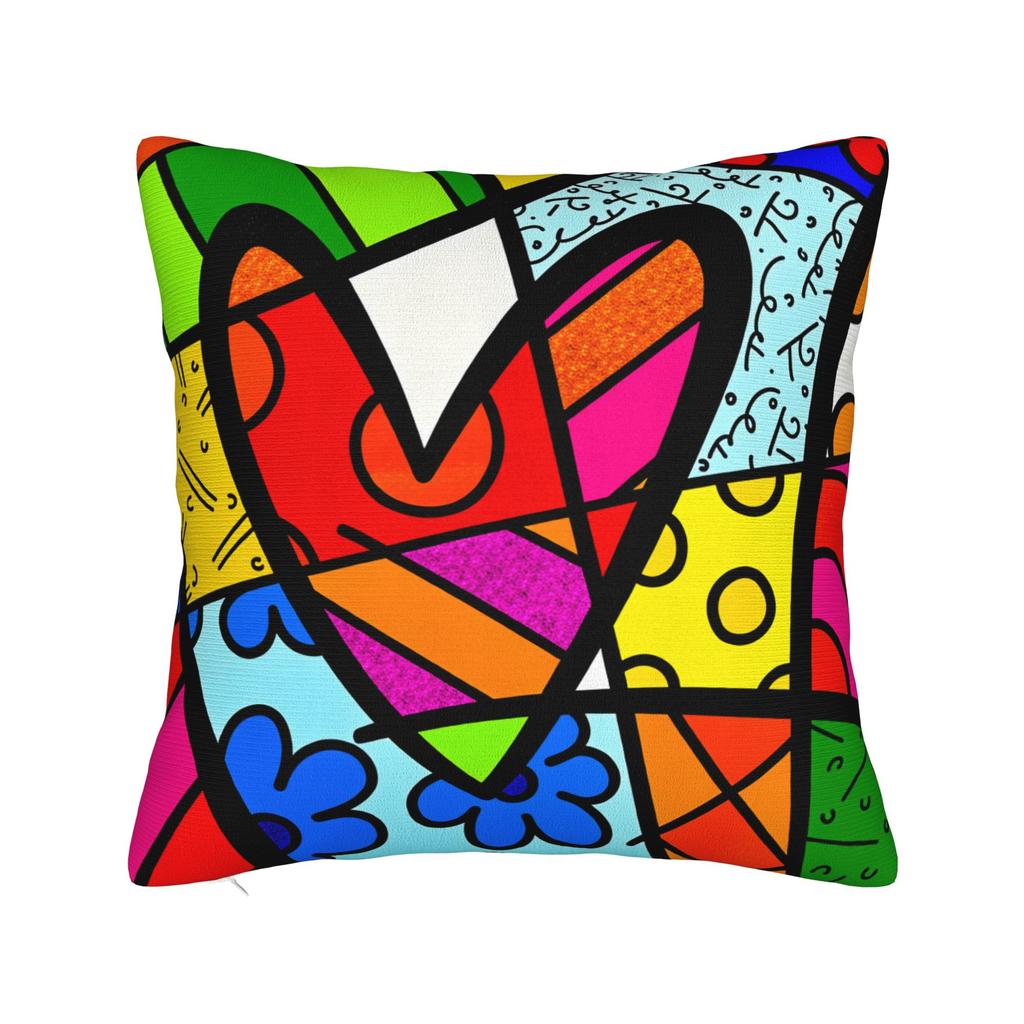Pillow Case Brittos Art Rabbit Dog Heart Jesus Comfy Pillow Cover For Wedding Party Home Decor Vintage Pillowcases