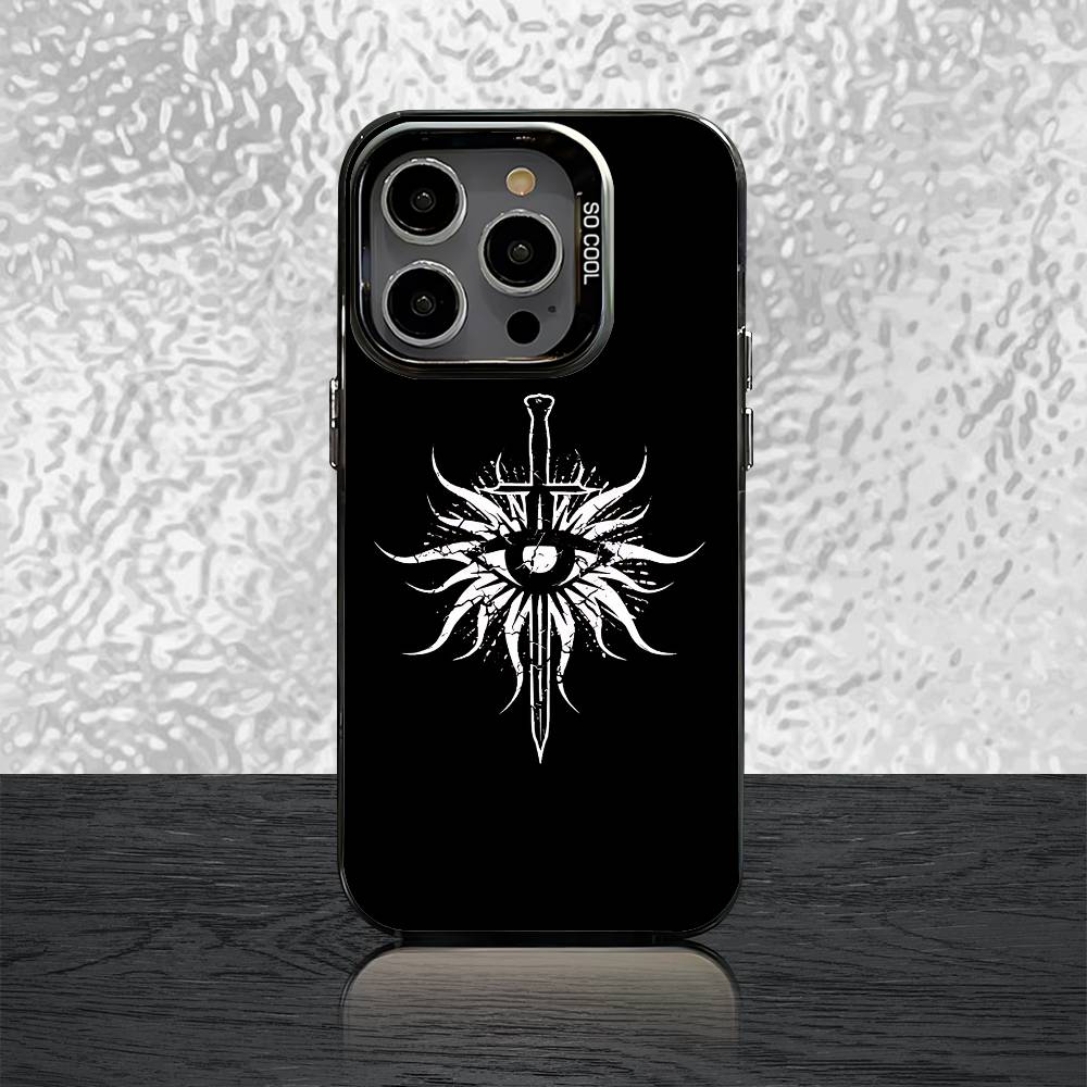 Чехол для телефона Dragon A-Age I-Inquisition для iPhone 15,17,12,14,13,16,11,E,Max,Plus,Air,Pro,Mini Матовый защитный чехол