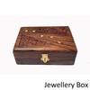 Handmade Wooden Jewellery Box for Women Wooden Jewellery Organizer Hand Carved with Intricate Carving Gift Item 6x4 Inches