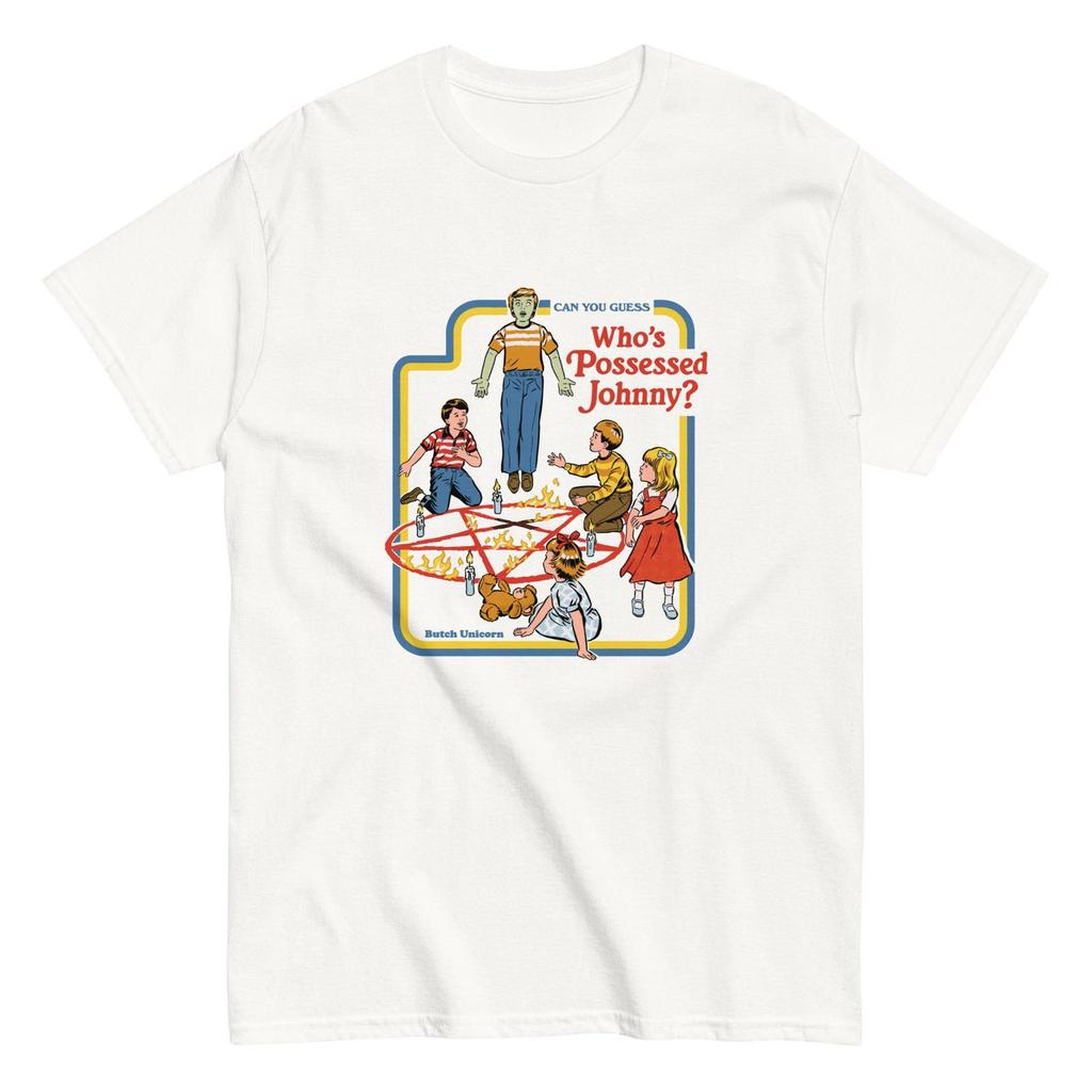 Possessed Johnny T-Shirt – Retro Horror Graphic Unisex Tee up to 5XL