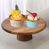 Подставка для торта из дерева, высокая тумба для тортов, пирогов, десертов, праздничного стола