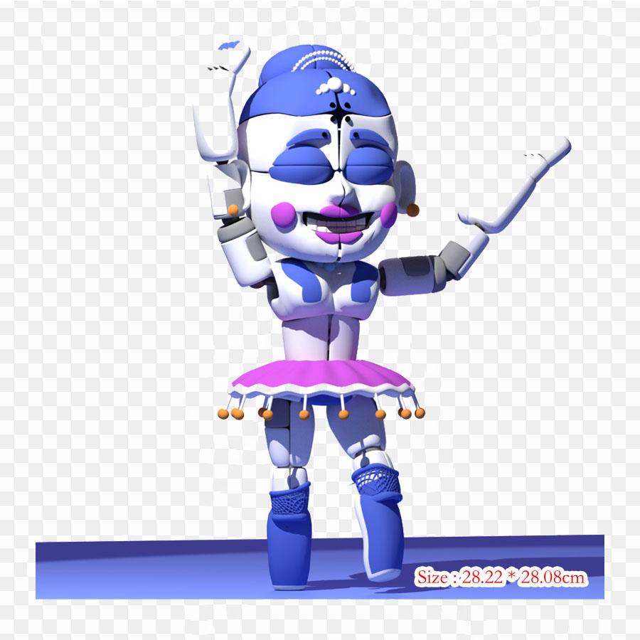 Fnaf Sister Location Funtime Freddy Fanart Five Nights At Freddy's S Iron-on Transfers For Clothing Tshirt Bag Heat Transfer Stickers Iron On Patches