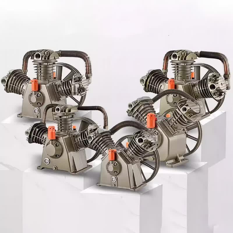 Enhanced Industrial Air Compressor Pump Head