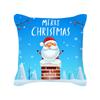 New Cartoon Christmas Pillow Cover Holiday Gift Square Cushion Cover Cushion Cover Pillow Cover