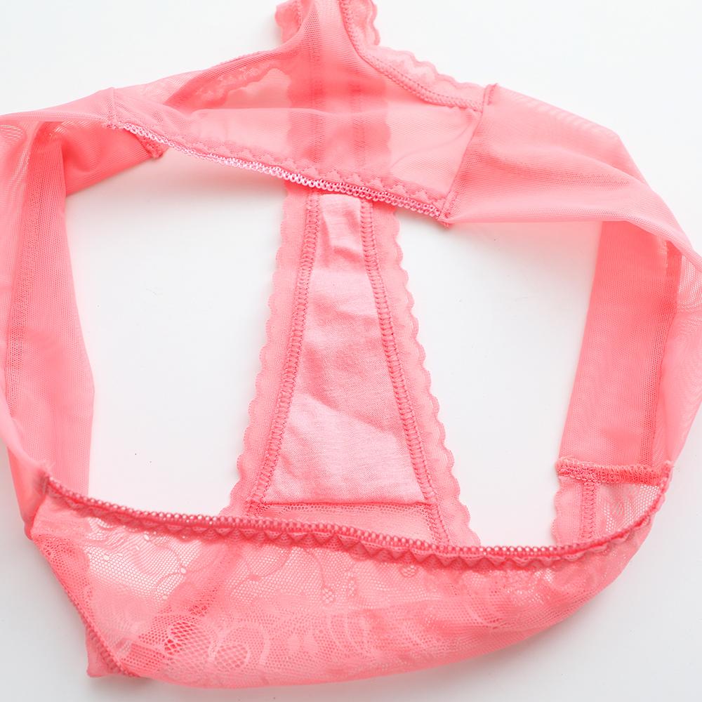 Sexy Lace Thongs Women's Low Waist Underwear Solid Comfortable Female Underpants Breathable Lingeries 202