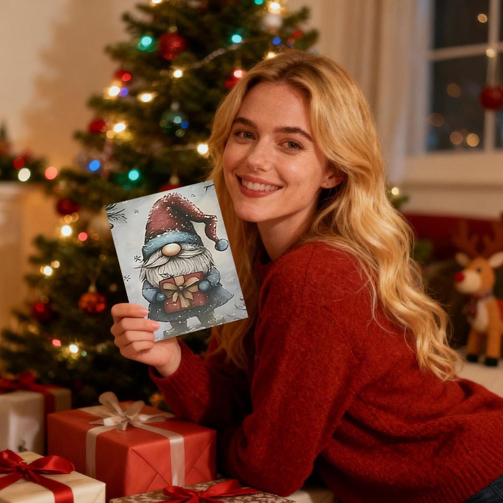 Christmas Cards Bulk 20 Pieces Cute Variety Postcards Holiday Greeting Cards For Student Kid Friend Family Daughter Son Teacher