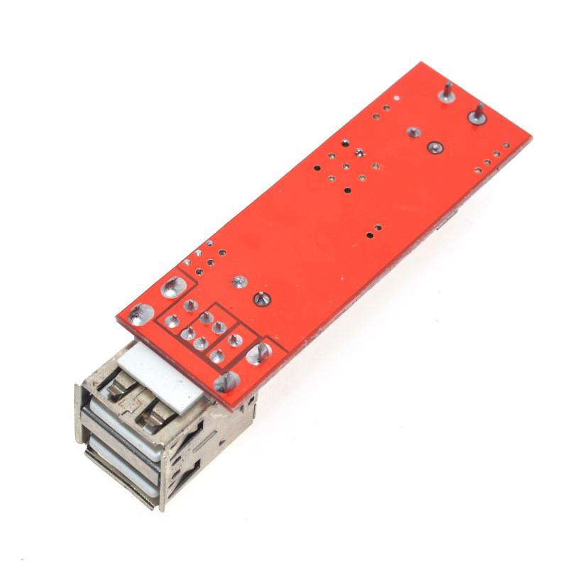Dual USB DC DC 6V-40V до 5V 3A понижающий двойной USB модуль преобразователя зарядного устройства для автомобиля LM2596 Buck