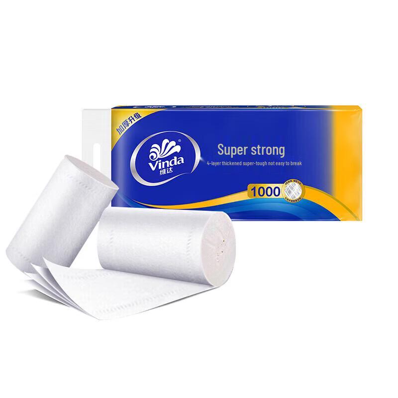 Vinda Super Tough 4-Ply Toilet Paper Rolls