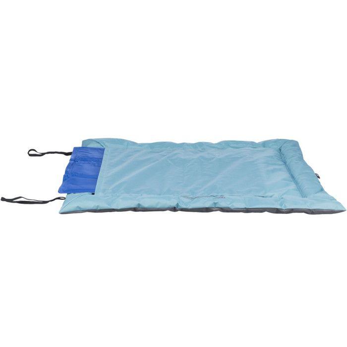 Couverture de voyage 85 x 70 cm pour tapis rafraichissant Samoa Classic bleu pour chien - Trixie
