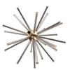Brass Stainless Steel Dandelion Type Fountain Nozzle Outdoor Crystal Ball Sprinkler Pool Landscape