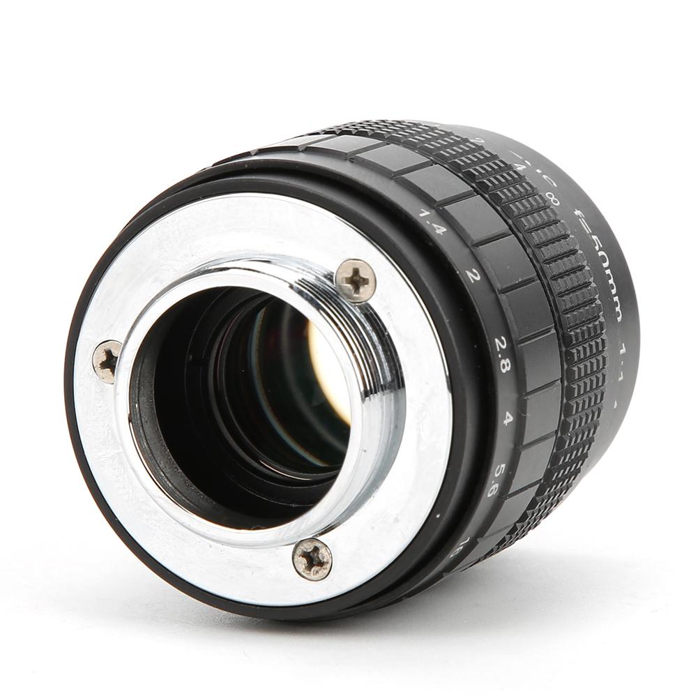 50мм F1.4 Объектив C Mount, используемый с адаптером для Беззеркальной камеры