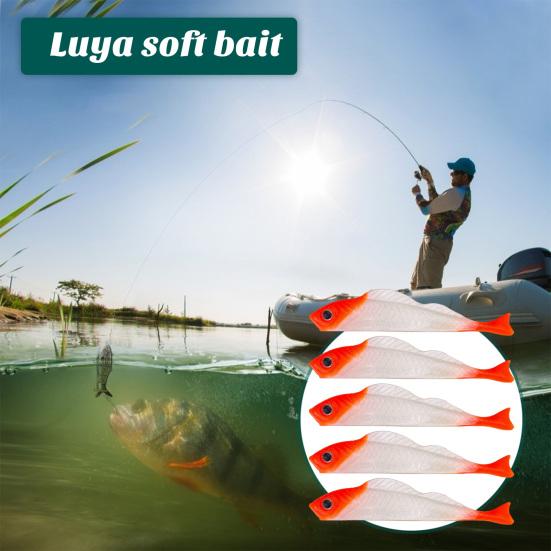 5 шт. мягкая приманка 2,7 г/7 см 3D имитация рыбьих глаз мягкая рыболовная приманка с червями маленькая мини натуральная приманка для плавания