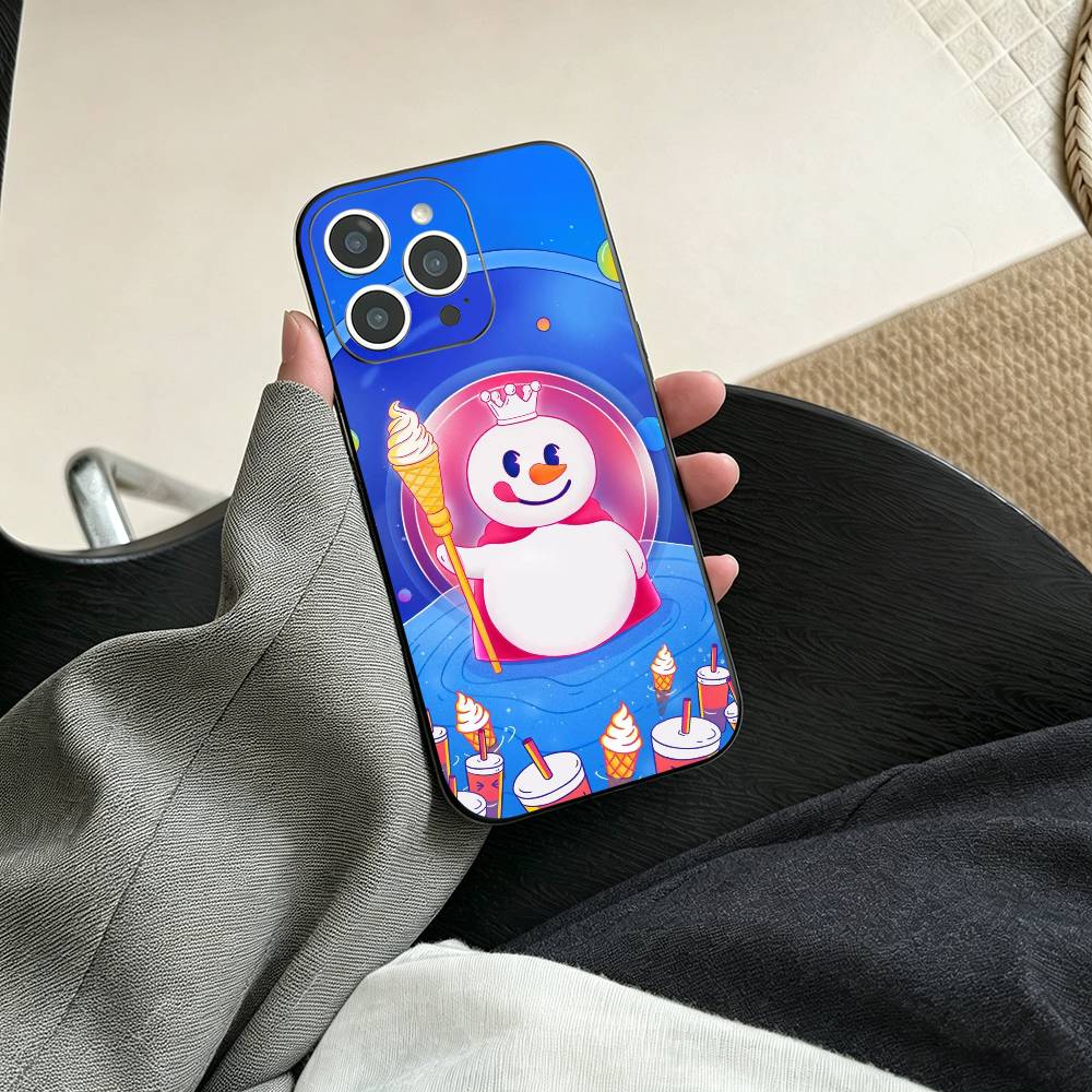Чехол для телефона Mixue Bingcheng Для iPhone 17, 16, 15, 14, 13, 12, 11 Plus, Pro Max, Другие Мягкий Черный Чехол