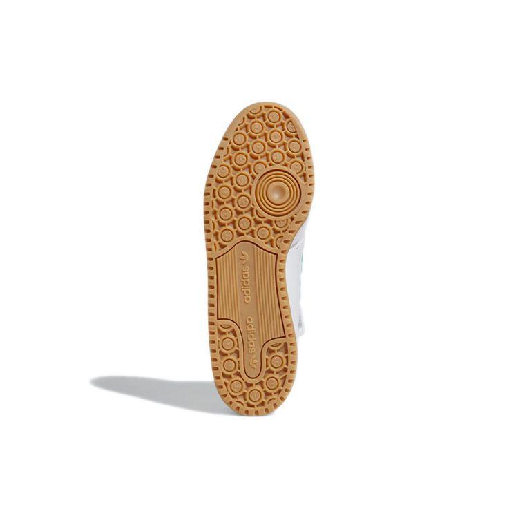 Adidas Forum Mid White Teal Men Sneakers Cloud-White Gold-Metallic Gum H00749