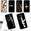 AK47 Handgun Gun BUllets Case For Huawei Nova 11i 8i 3i 11 Pro 10 9 SE 5T Y60 Y61 Y70 Y90 Y91 P20 P30 P40 Lite Cover