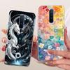 Clear For Realme X2Pro RMX1931 Casing For Realme X2 Pro Case Luxury Fashion Butterfly Funny Cute Painted Cover