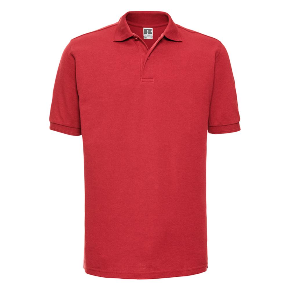 Russell Mens Polycotton Hardwearing Polo Shirt
