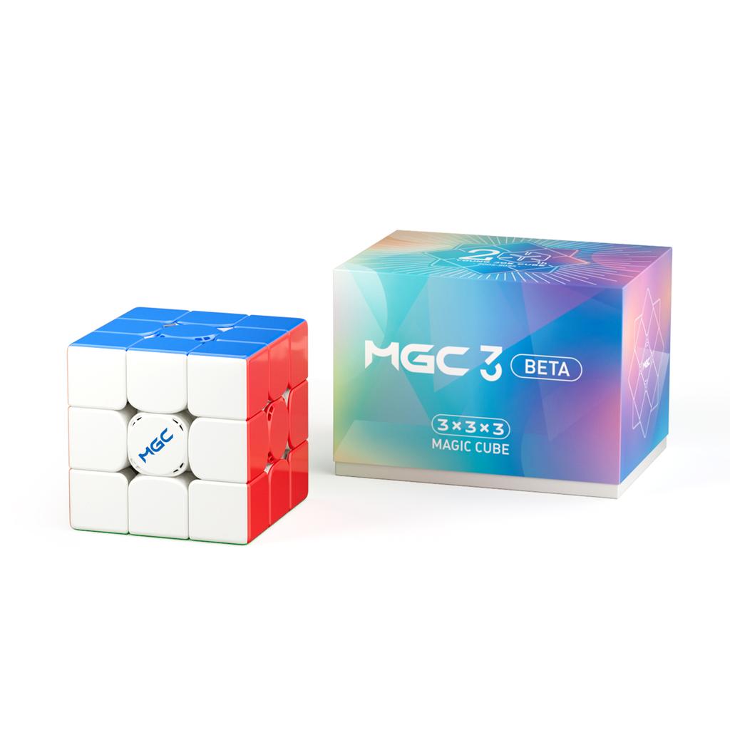 Non-Toxic Yj Mgc Beta 3X3X3 Magnetic Magic Cube Maglev Ball Core Uv Stickerless Professional 3X3 Speed Fidget Cube Toys Children Gift