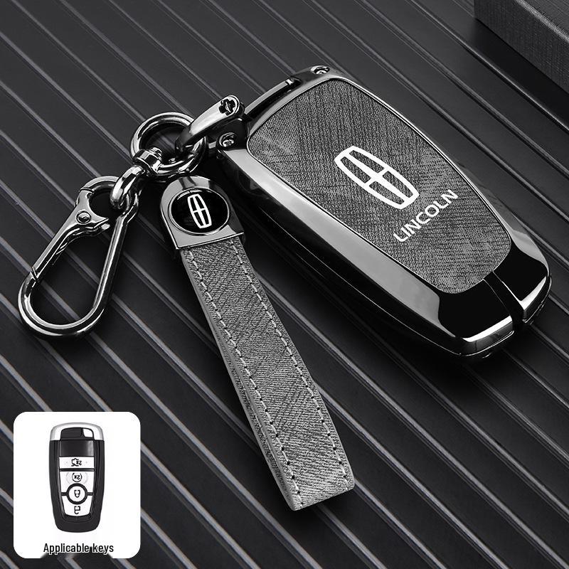 Lincoln Adventure Key Case: Fits Navigator, Aviator, MKZ, Continental, MKC, MKX Models