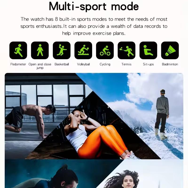 Новые умные часы для мужчин и женщин, полностью сенсорный экран, спортивные фитнес-часы, BT-вызов, цифровые смарт-часы, наручные часы