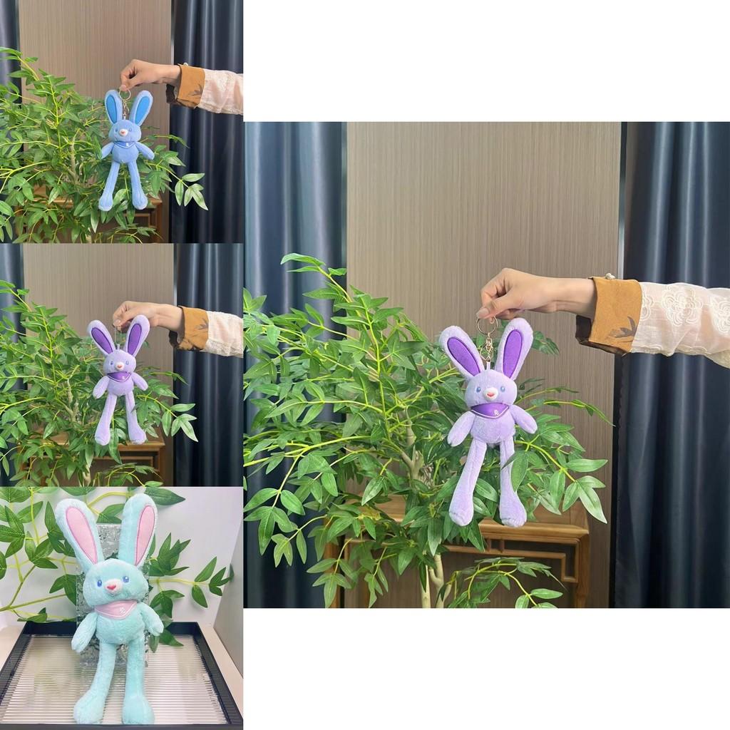 Милый плюшевый кролик, брелок, милая мягкая игрушка, аксессуар, идеально подходит для коллекционеров, подарков или