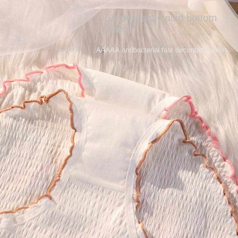Бесследное нижнее белье, женские хлопковые антибактериальные хлопковые удобные трусы