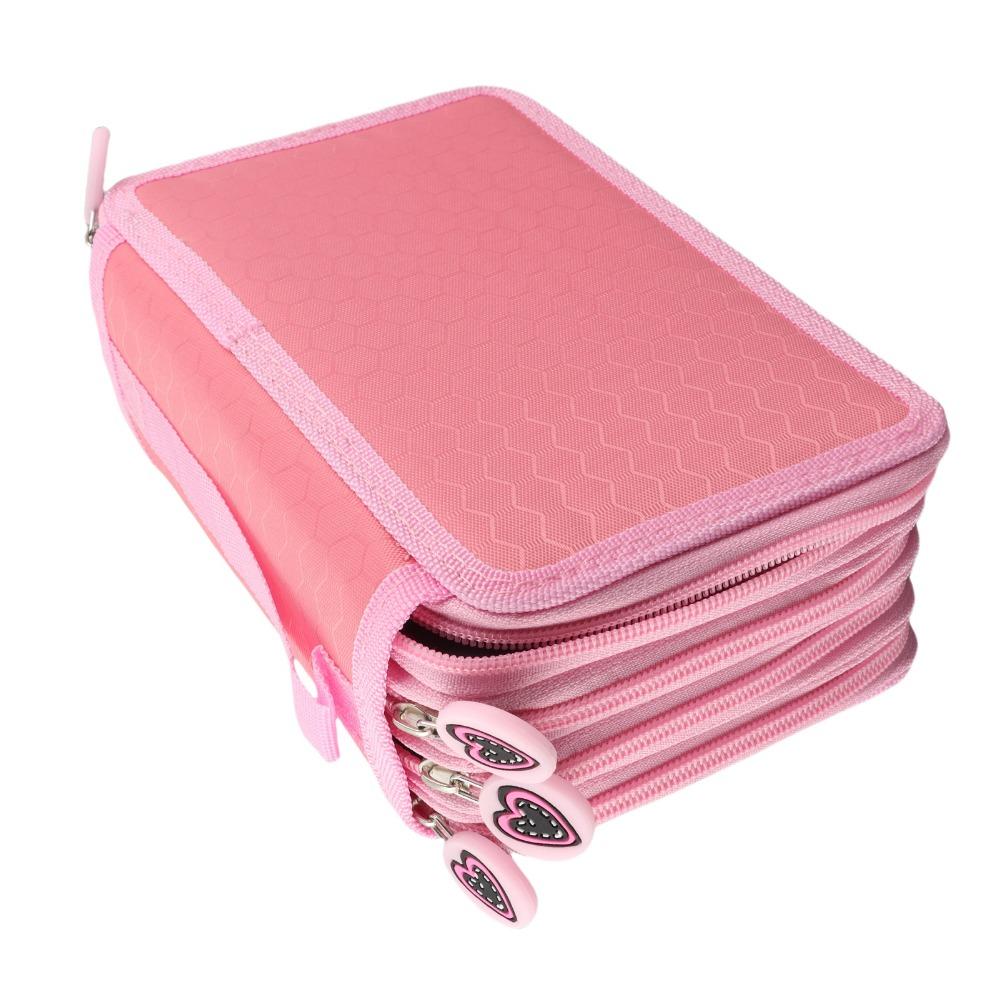 1pcs Large Capacity Pencil Organizer Case Oxford Cloth Material Colored Pencil Holder For Artists