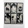 10.3*6cm Kitten Tarot Deck 78 Cute Tarot Cards for Beginners Rider-waite Tarot System Pocket Size Black and White