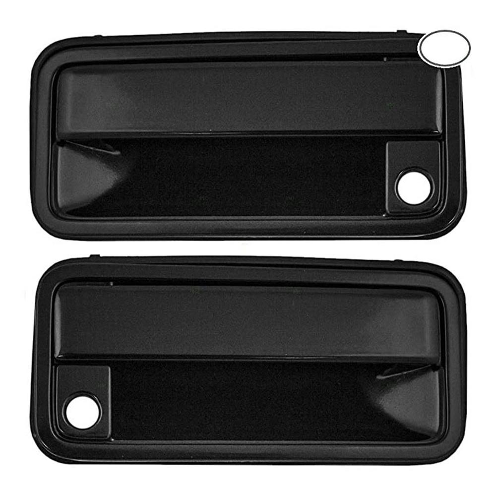 Комплект дверных ручек для 88-98 Chevy C1500 1988-99 K1500 99-2000 Escalade передний наружный