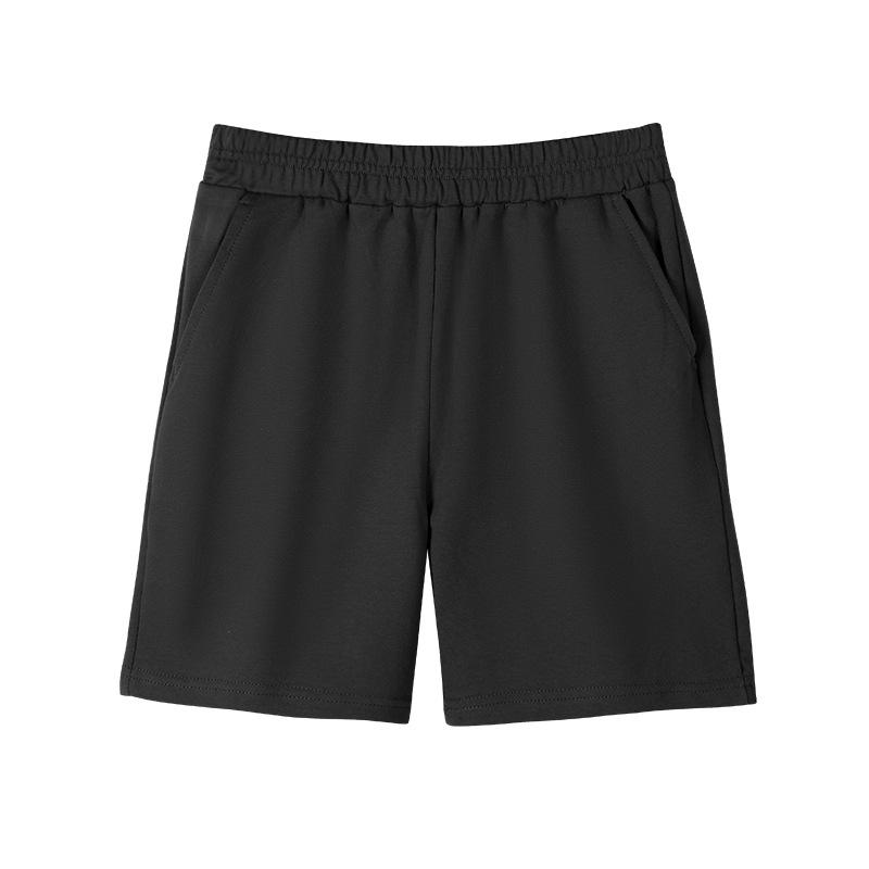 Корейские повседневные шорты из хлопкового терри с высокой посадкой - Летний стиль для родителей и детей