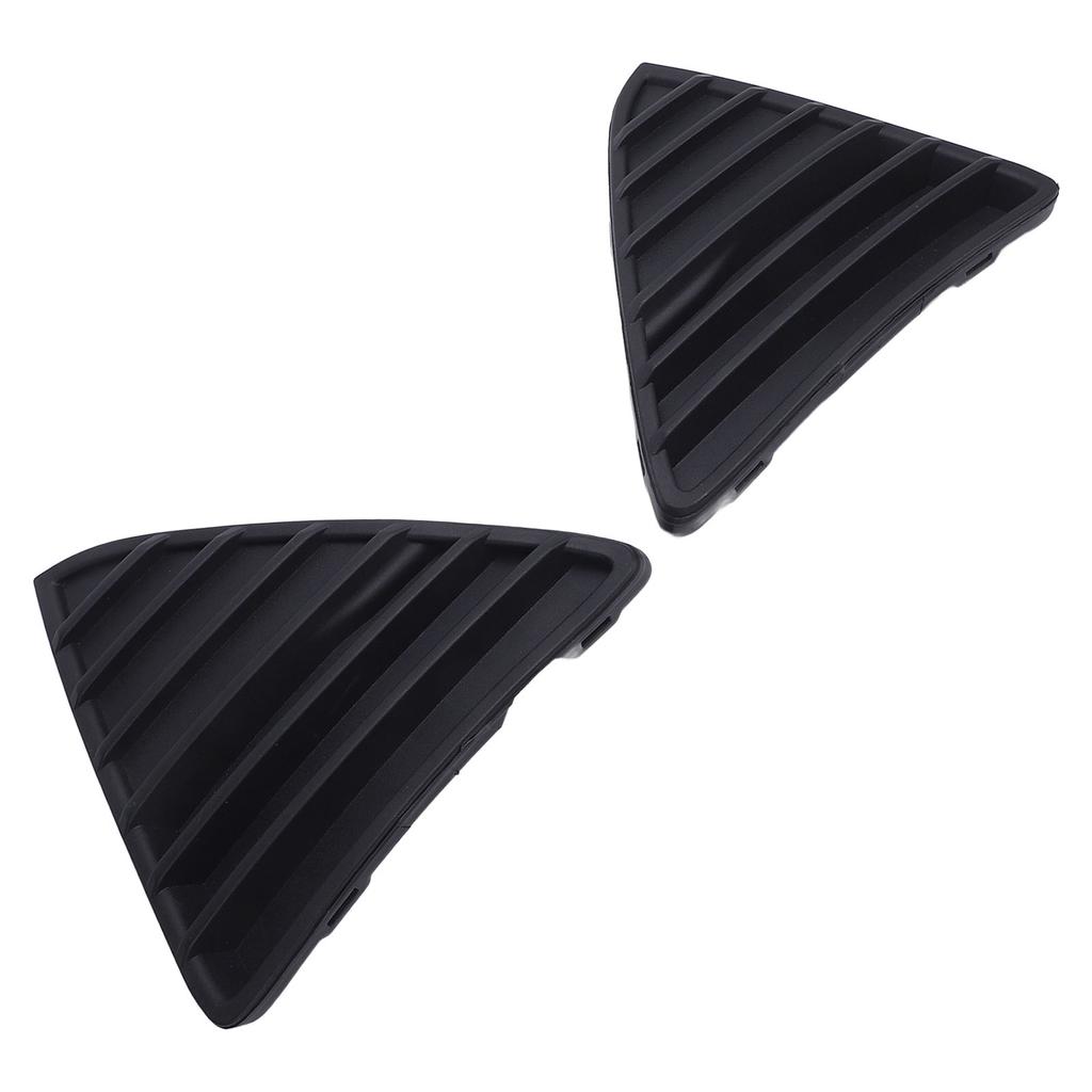 1 пара накладок на нижнюю решетку переднего бампера, хромированная отделка, спортивный вид, ударопрочные 1718737