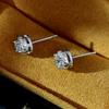 Tancise 925 Sterling Silver Zircon Earrings Drop Earrings For Women Wedding Party Gifts