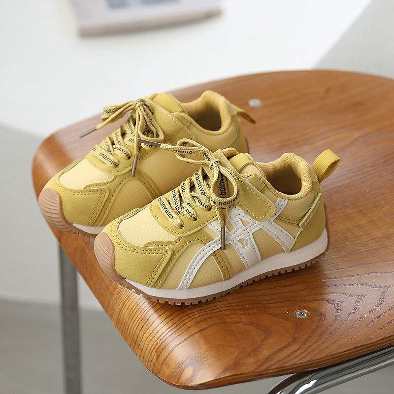 Детские кроссовки Forrest Gump 2025 кожаные новые весенне-осенние спортивные кроссовки для мальчиков универсальные повседневные туфли 1-7 лет женские для малышей