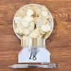 Northeast Changbai Mountain Sun-Dried White Ginseng Slices 250g - Perfect for Soaking.