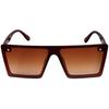 Dervin Flat Design Rectangular Sunglasses for Men & Women - Combo Pack