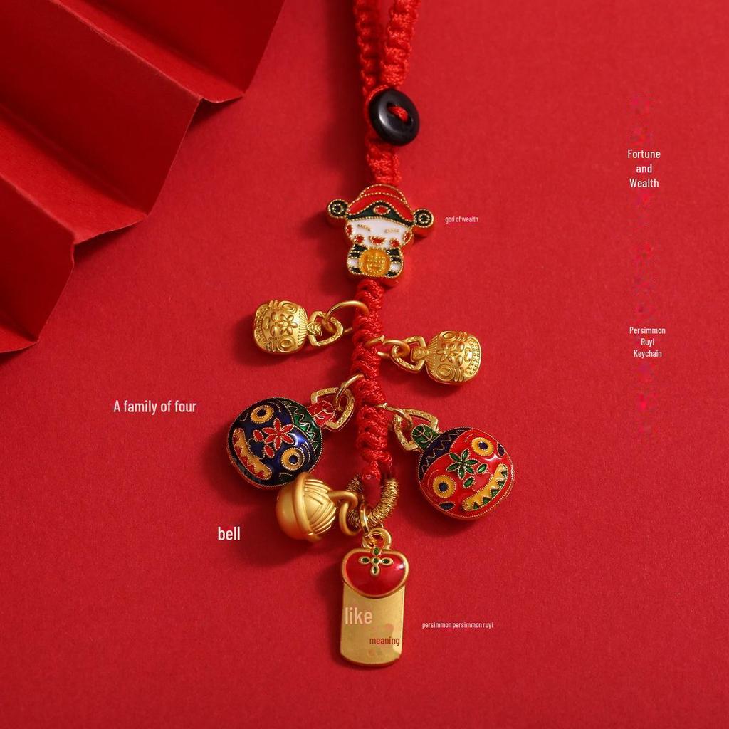 Древний золотой брелок-подвеска: Бог богатства, поглощающий золото