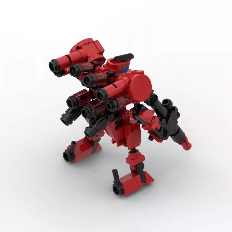 Mecha Warrior Blocks Model Boy Toys MOC Robot Action Anime Figure Building Blocks Kids Toys DIY Assembly Bricks Toy For Children