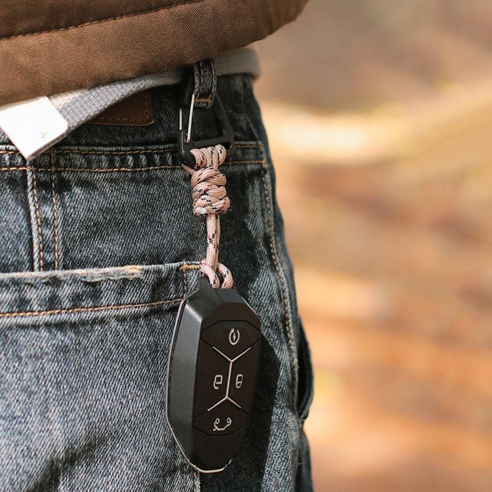 1 шт., открытый кемпинговый зонтик, веревка, крючок, кольцо для ключей, плетеная веревка, новый ремешок для ключей