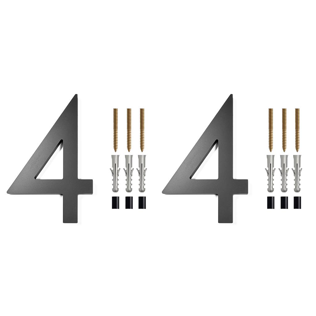 Трехмерные бирки для дома, вилла, устойчивость к атмосферным воздействиям, цифровой номер