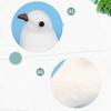 Decorative Fake Doves White Artificial Foam Feather Wedding Ornament Home Craft Table Decor Bird Toy Wedding Decor