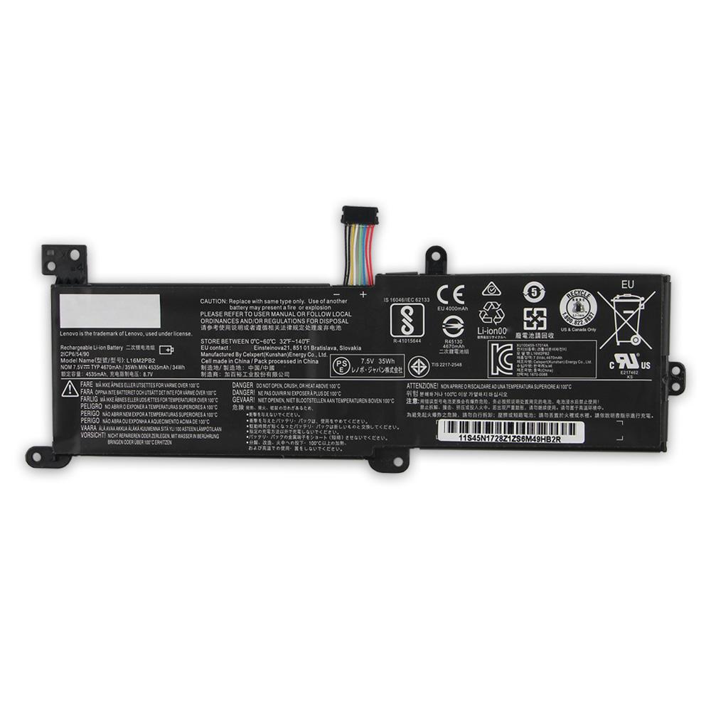 НОВЫЙ Запасной аккумулятор L16M2PB2 L16M2PB1 L16C2PB2 L16L2PB3 Для Lenovo Ideapad 320-14ABR 320-14IKB 320-14IAP 320-14AST 320-15IKB 320-15IAP