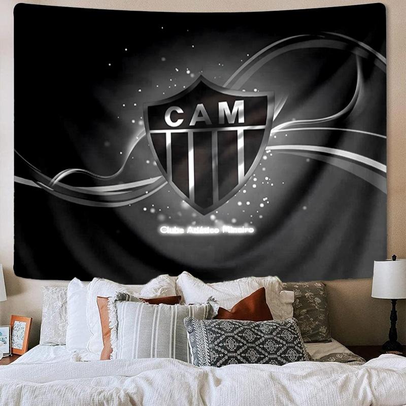 1PC Coritiba Football Club Emblem Tapestry, Unique Design Tapestry, Wall Decor for Bedroom,Livingroom, Playroom,Heartwarming Fan Holiday Gifts