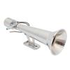 Car Air Horn Universal Rustproof 150DB Metal Loud Silver Truck Whistle Horn for 12V 24V Boat Yacht RV Motocycle