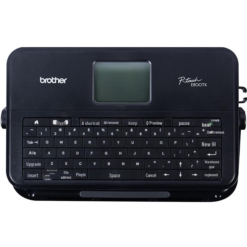 Brother PT-E800TK Профессиональный беспроводной принтер этикеток и маркиратор проводов, штекер CN (адаптер в комплекте)