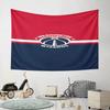Washington Wizards Basketball Tapestry Pattern Wall Hanging Tapestry Decorative Tapestry Home Decor for Bedroom and Living Room