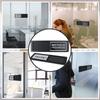2 Pcs Privacy Sign, Vacant/Meeting in Progress Sign, 7 x 2 Inch Door Sign for Office Conference, Tells Whether Room Vacant or In a Meeting, Slider