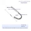 Ceiling Hooks Heavy Duty Iron Corrosion Resistant Hangers for Garage Kitchen Balcony Flower Pot Hanging