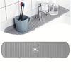 Silicone Faucet Water Catcher Mats,Kitchen Sink Spill-Proof Drying Pads,Anti-Slip Drain and Splash Guard Water Catcher Mat
