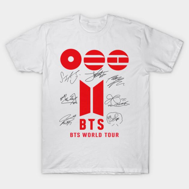 Унисекс хлопковая футболка BTS World Tour 2026 - Повседневная оверсайз в стиле Y2K