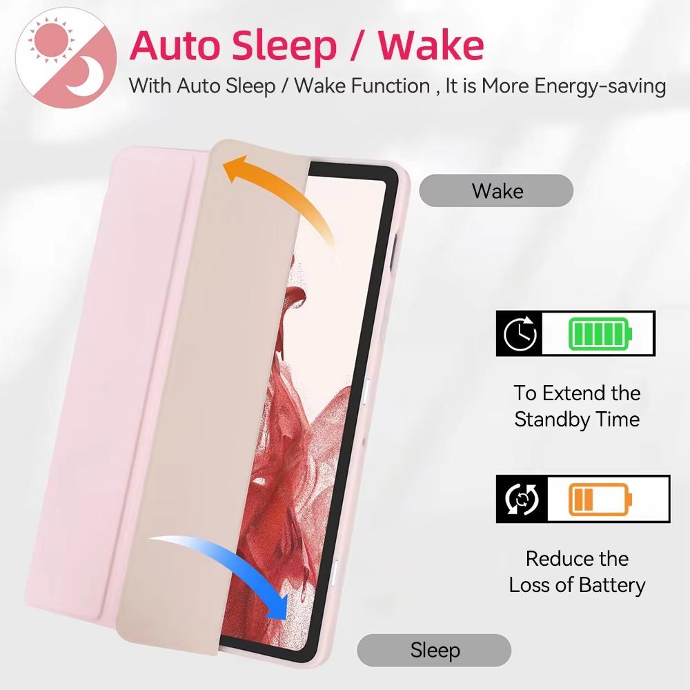 Для Samsung Tab S6 lite A11 plus чехол S7/S8/S11 S7P/S7FE S10FE/S9/S9FE/S10lite S9P/S9 FE+/S10P 12.4 дюйма A9/A9P 11 дюймов С держателем для стилуса